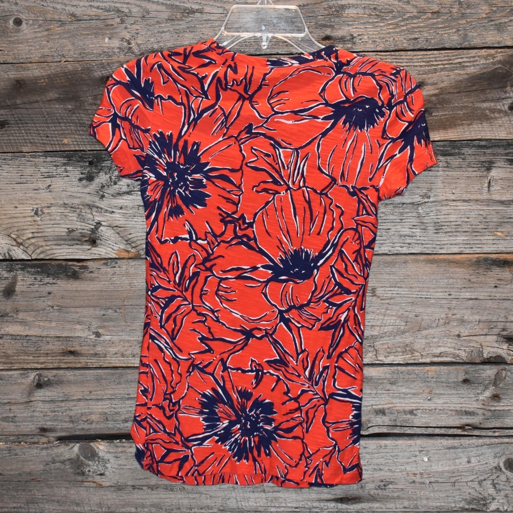 Lilly Pulitzer Lexie Crew Short Sleeve Top XS - Picture 3 of 4